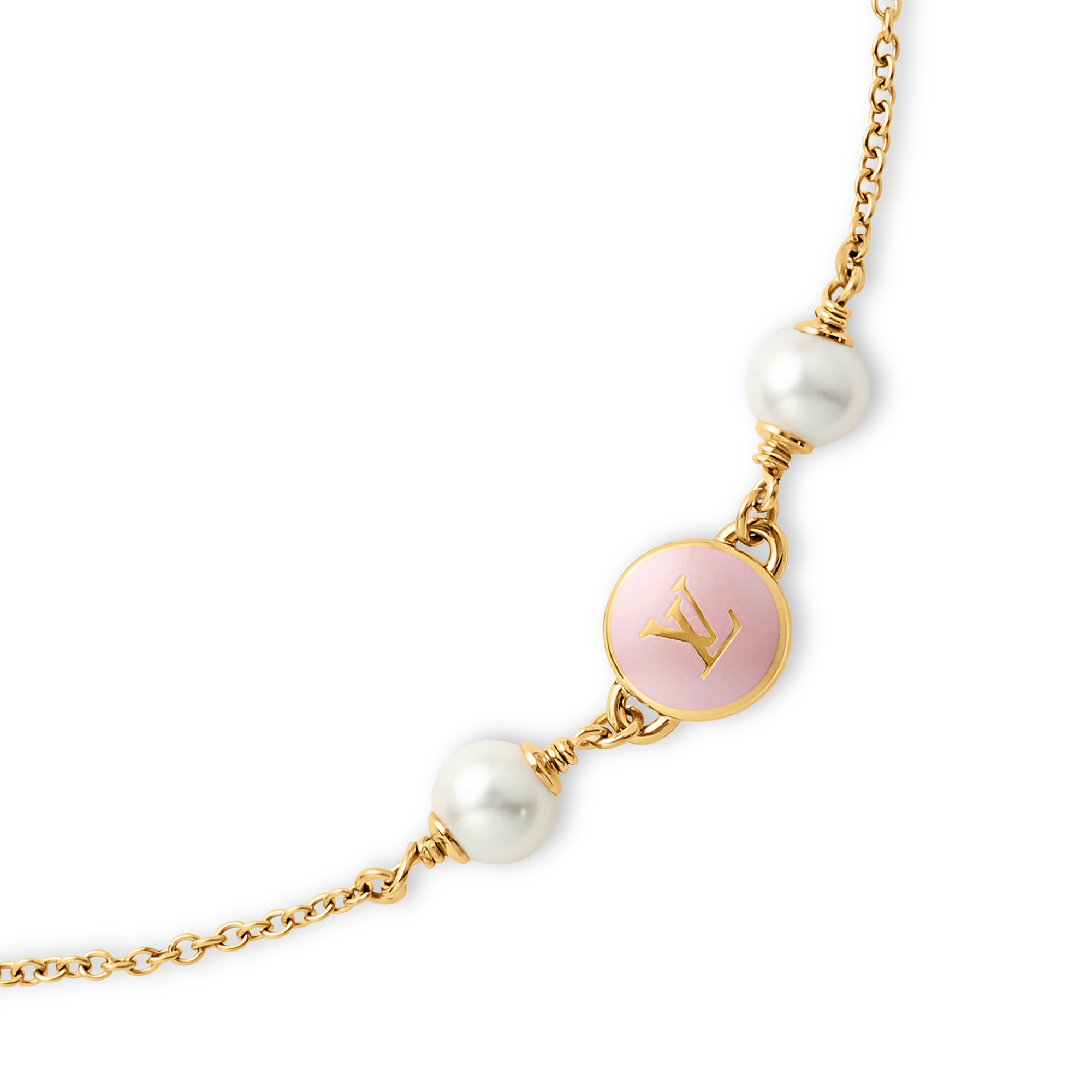 LV Pearly Confetti Necklace S00 - Women - Fashion Jewelry | LOUIS